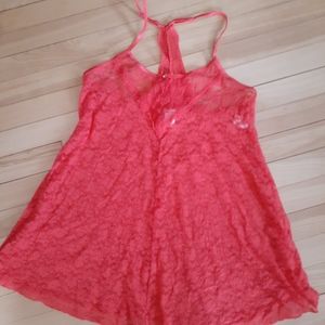 Babydoll. Coral color